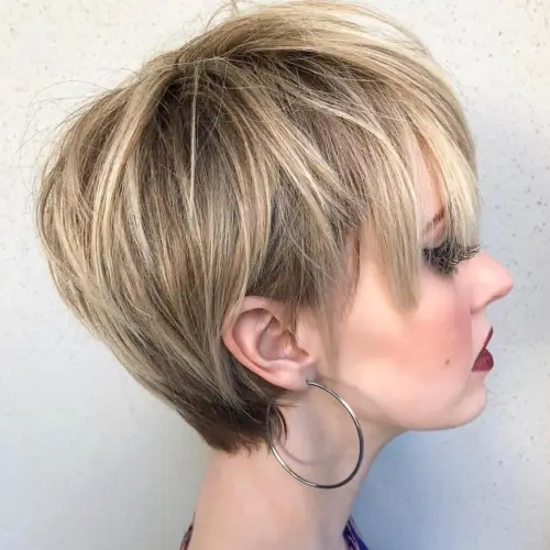 Long Pixie Cut